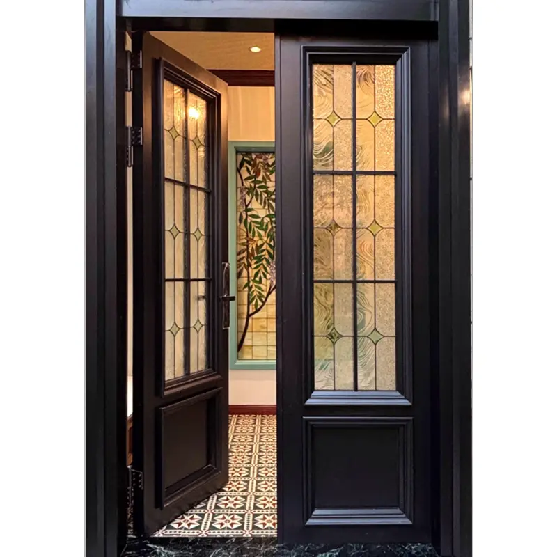 एल्यूमीनियम मिश्र धातु कलात्मक डिजाइन दरवाजे