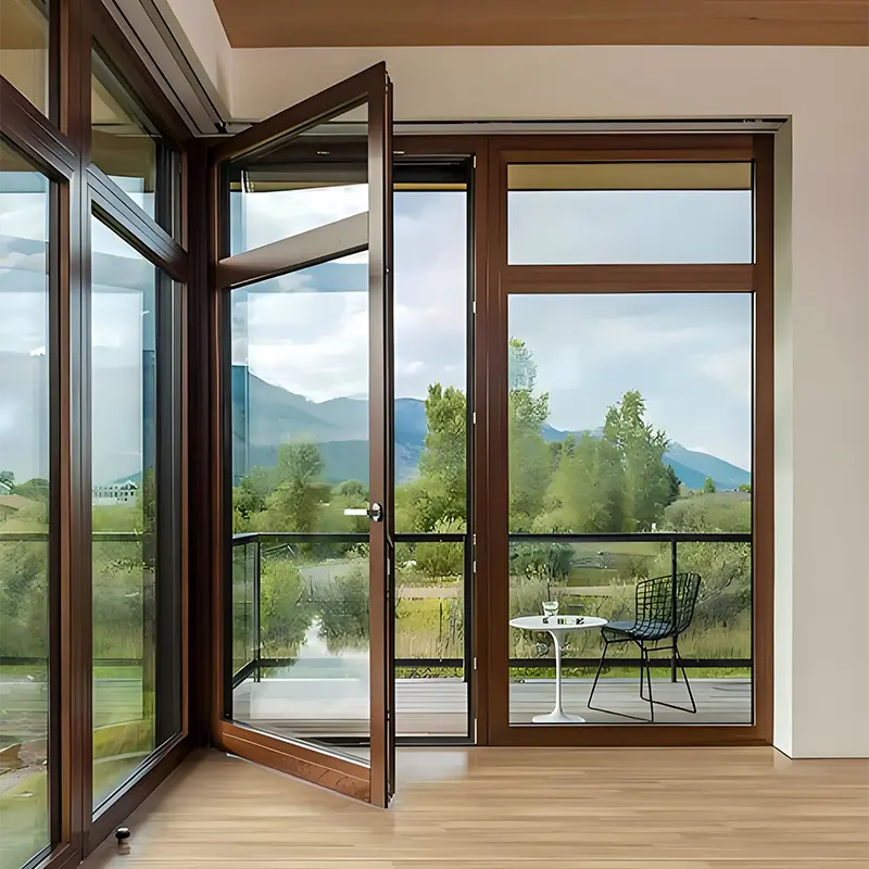 एल्यूमीनियम मिश्र धातु प्रणाली दरवाजे