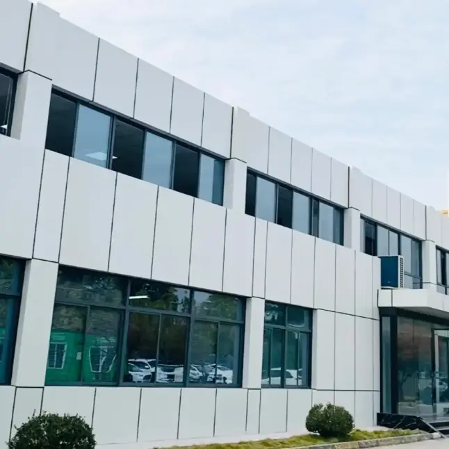 पारंपरिक फ्लैट एल्यूमीनियम सिंगल पैनल पर्दा दीवारें