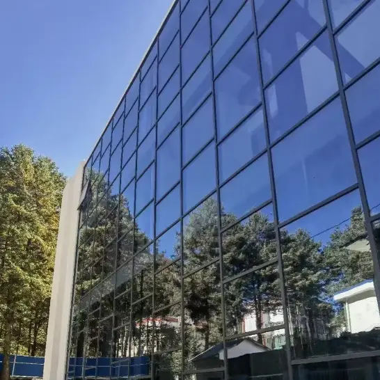 फ़्रेमयुक्त पर्दे की दीवारें